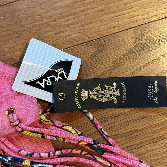 WOW!!! 🤩 NWT Y2K Christian Audigier Dress with Fringe! - Picture 6 of 11